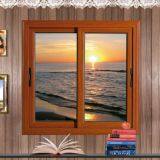 Horizontal Grilled Aluminium Sliding Windows Fireproof Push - Pull Window For Room thumbnail-5