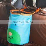 Cheap Popular 210 d Oxford Cloth Nylon Car Waste Garbage Bin thumbnail-1