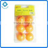 6PC Celluloid Table Tennis Ball thumbnail-1