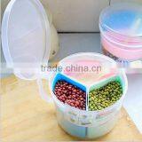 Custom One Big Box + 3 Samll Box Food-Grade Plastic Seasoning Container Storage Box Spice Case Supplier thumbnail-1