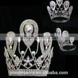 2015 Hot Selling Rhinestone Tiaras Pageant Crown Bridal Jewelry thumbnail-2