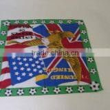 Hot Selling Screen Printing Leaf Bandanas in Black and White thumbnail-5