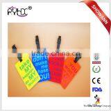 Travel Accessories PVC Silicone Various Color Luggage Tag thumbnail-1