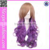 Wholesale 68 CM Stylish Wave Purple Wig Party thumbnail-2