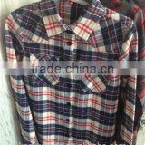Woman Cotton Plaid Flannel Shirts thumbnail-3