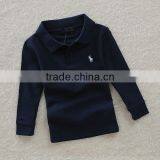 2016 OEM Blank Microfiber Polo Shirt Long Sleeve Unisex Polo Shirt thumbnail-4