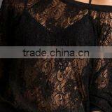 12TT010 Black Nylon Tank Tops thumbnail-1