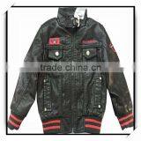 New Style Factory Custom Winter Jacket Leather thumbnail-1