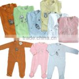 In-Stock baby clothing with embroidery and $2.20 price