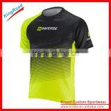 Kroad Wholesale 100% Polyester Coolmax Breathable Sublimation Custom Dry Fit Running t Shirts thumbnail-3