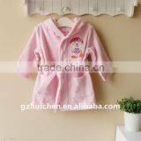 2011 Autumn Baby Clothes 100% Cotton Embrooider Baby Bathrobe thumbnail-1