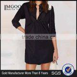 MGOO Dress Manufacturer Custom Made Plus Size Women Dress Fashion Long Sleeve Chiffon Dress #25306009 thumbnail-2