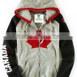 wholesale hooded shirts men french terry sweatshirt