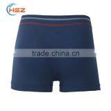 HSZ-0001 Free Sample Underwear Men Logo Waistband Private Labe Men Flat Underwear Boxer Briefs thumbnail-4