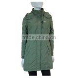 Denim Trench Coat for Women thumbnail-2