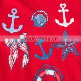 Children Clothing Sets Colourful Printed Summer Cotton Short Sleeve Clothing Sets thumbnail-2