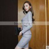Custom New Blouse Design Women Office Uniform Korean Business Suit for Women thumbnail-2