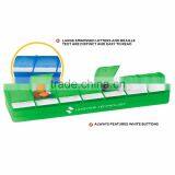 USA Made Snap-Open 7-Day Med Minder Pill Dispenser - Has an Easy to Use Push-button to Release Lid and Comes With Your Logo thumbnail-1