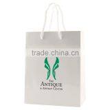 Color Gloss Laminated Eurotote Shopping Bag - Features Cardboard Bottom, Dimensions Are 8" x 4" x 10" and Comes With Your Logo. thumbnail-4
