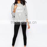 High Quality o Neck Long Sleeve Woolen Sweater Designs for Ladies thumbnail-4