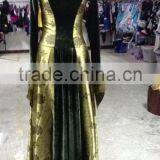 Walson Clothes Apparel Green Gold Medieval Renaissance Costume Dress Gown Game of Thrones thumbnail-2