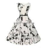 Walson Womens 50's Rockabilly Vintage Style Evening Party Tea Dresses Swing Skaters thumbnail-1