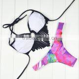 Polyester Bikini Different Size for Choice & Padded Blue Girls Swimwear 59377 thumbnail-2