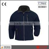 High Quality Wholesale Men Polar Fleece Jacket Casual Outdoor Garment With Zipper thumbnail-4