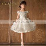 Free Shipping 2016 Kids Birthday Party Dress Flower Girl Dresses of 11 Years Old thumbnail-2