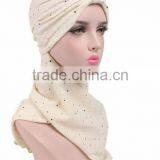 New Sequins Arabic Headscarf Hat Hat Scarf One Hat Muslim Hat thumbnail-2