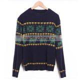 Many New Designs Men Stripe Knitted Christmas for Men Christmas Pullover Sweater thumbnail-5