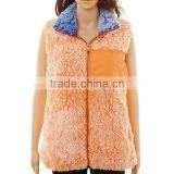FACTORY Wholesale Hot Selling Woman Fleece Vests thumbnail-3