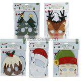 Kids Adult Felt Christmas Mask Eyemask Masquerade Fancy Dress XMAS Party Gift thumbnail-1