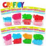 OEM Craft Project for Kids Colorful Fabric Sticker Pre Cut Benefit Price thumbnail-2