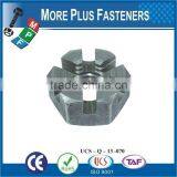 Made in Taiwan DIN 937 Low Castellated Nut DIN 937 thumbnail-4