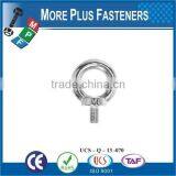 Made in Taiwan High Quality Hot-dip Galvanizing Lifting Eye Bolt thumbnail-5