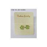 Fashion Earring With Opals thumbnail-2