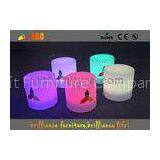 Modern Changing Color LED Bar Stool Illuminated Garden Furniture 110V-240V thumbnail-1