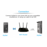 AlyBell New Products 2015 Smart Home Wifi Video Long Range Wireless Doorbell With Free App thumbnail-3