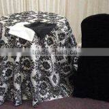 Taffeta Flocking Table Cloth