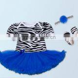 2017 3PCS Baby Sets Leopard Printing Romper, Romper+ Headband+one Pair of Shoes thumbnail-3