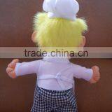 Custom Carton Figure Dress up With Chef Cook Soft Baby Doll Wholesale thumbnail-2