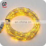 Festival Decor 33ft 10M 100 LED Yellow New Christmas Lights thumbnail-3