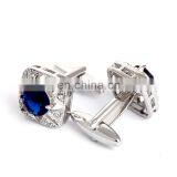 Sparkling Luxurious Diamond Stone Unisex Shirt Jewelry Cufflinks Brand thumbnail-3