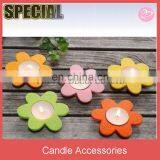 Flower shaped tealight candle holder ,tealight mat