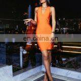 Amigo 2017 Runway Dresses Women Backless Sexy Summer Dress thumbnail-2