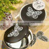 ELEGANT REFLECTIONS COLLECTION BUTTERFLY MIRROR COMPACT FAVORS thumbnail-1