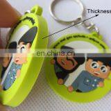 Round Customized High Quality Soft Pvc Key Chain With Printing Logo thumbnail-4