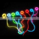 2016 Car EL WireBlue 5M 12VDC Neon Light EL Wire Rope Tube With Ciggar Plug Inverter for Car Interior Decoration Atmosphere Lamp thumbnail-2