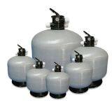 Top mount swimming pool sand filter/fiberglass swimming pool sand filter